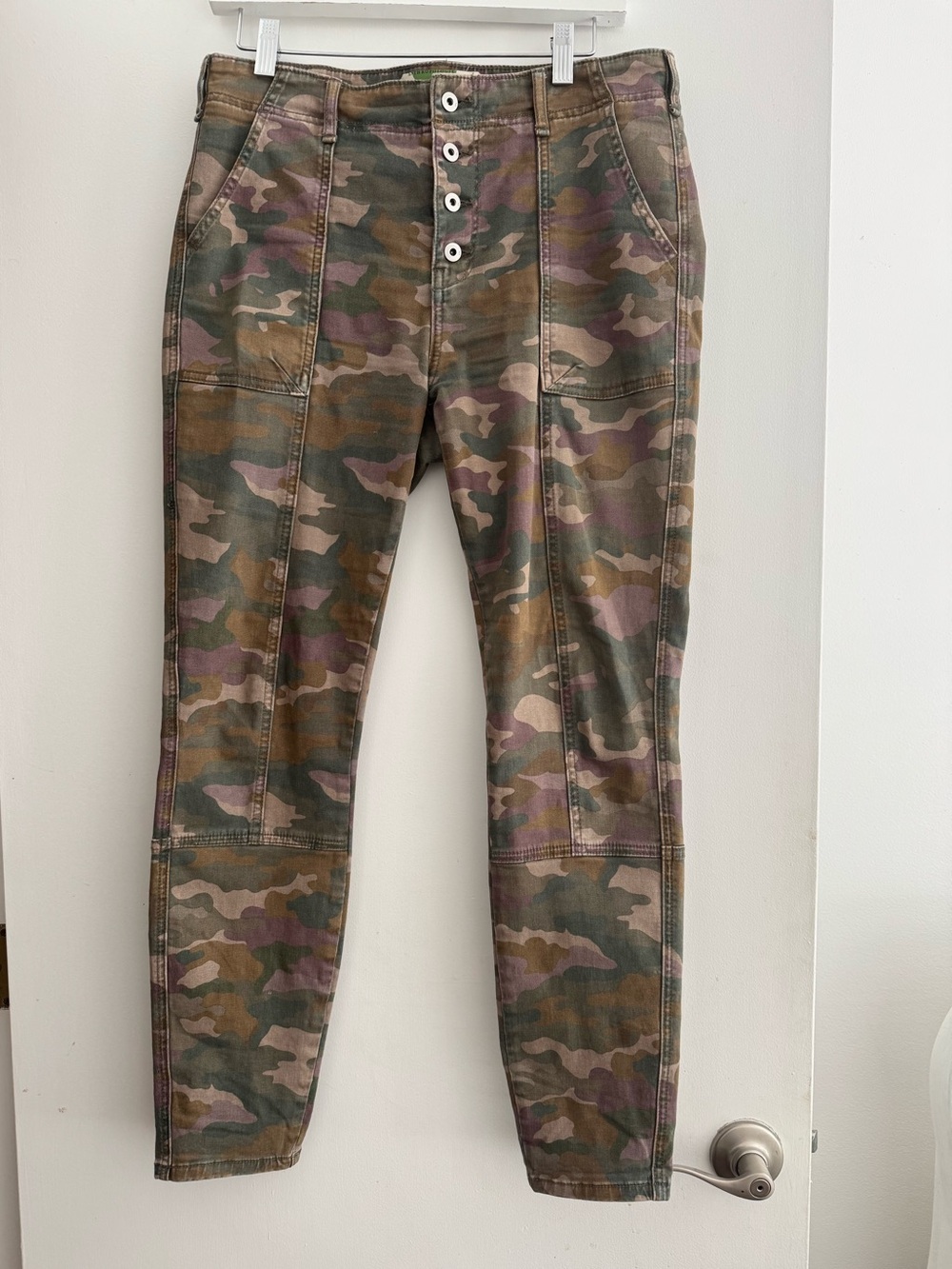Anthropologie camo pants